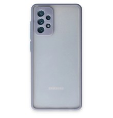 Samsung Galaxy A72 Kılıf Montreal Silikon Kapak - Gri