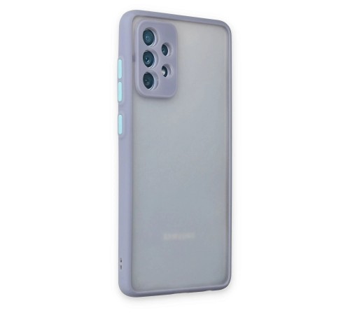 Samsung Galaxy A72 Kılıf Montreal Silikon Kapak - Gri Samsung Galaxy A72 Kılıf Montreal Silikon Kapak - Gri