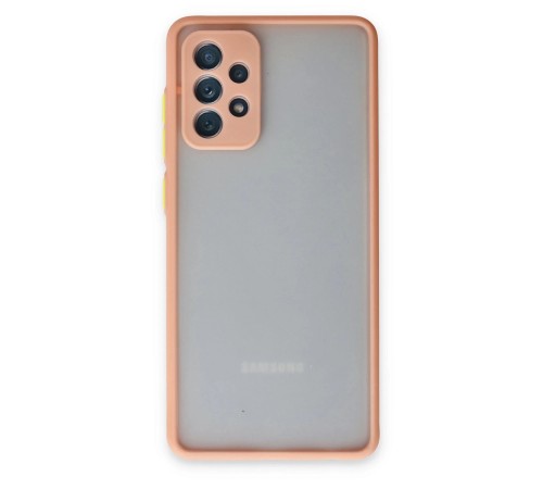 Samsung Galaxy A72 Kılıf Montreal Silikon Kapak - Pembe Samsung Galaxy A72 Kılıf Montreal Silikon Kapak - Pembe