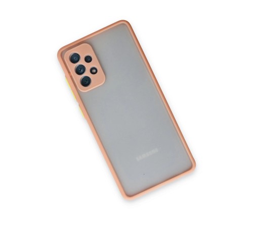 Samsung Galaxy A72 Kılıf Montreal Silikon Kapak - Pembe Samsung Galaxy A72 Kılıf Montreal Silikon Kapak - Pembe