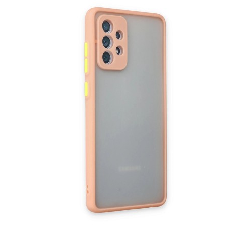 Samsung Galaxy A72 Kılıf Montreal Silikon Kapak - Pembe Samsung Galaxy A72 Kılıf Montreal Silikon Kapak - Pembe