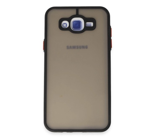 Samsung Galaxy J7 Kılıf Montreal Silikon Kapak - Siyah Samsung Galaxy J7 Kılıf Montreal Silikon Kapak - Siyah