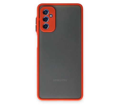 Samsung Galaxy M52 5G Kılıf Montreal Silikon Kapak - Kırmızı