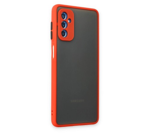 Samsung Galaxy M52 5G Kılıf Montreal Silikon Kapak - Kırmızı