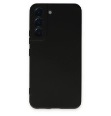 Samsung Galaxy S22 Kılıf Nano içi Kadife Silikon - Siyah