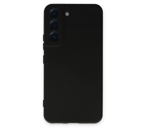 Samsung Galaxy S22 Kılıf Nano içi Kadife Silikon - Siyah Samsung Galaxy S22 Kılıf Nano içi Kadife Silikon - Siyah