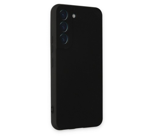 Samsung Galaxy S22 Kılıf Nano içi Kadife Silikon - Siyah Samsung Galaxy S22 Kılıf Nano içi Kadife Silikon - Siyah