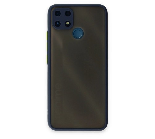 Realme C25 Kılıf Montreal Silikon Kapak - Lacivert Realme C25 Kılıf Montreal Silikon Kapak - Lacivert