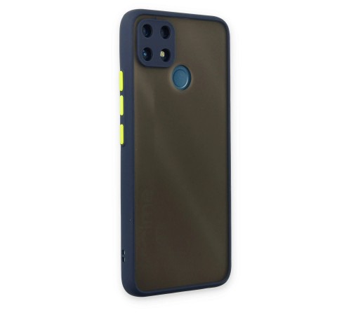 Realme C25 Kılıf Montreal Silikon Kapak - Lacivert Realme C25 Kılıf Montreal Silikon Kapak - Lacivert