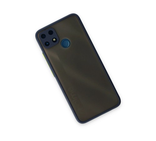 Realme C25 Kılıf Montreal Silikon Kapak - Lacivert Realme C25 Kılıf Montreal Silikon Kapak - Lacivert