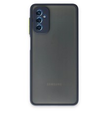 Samsung Galaxy M52 5G Kılıf Montreal Silikon Kapak - Lacivert