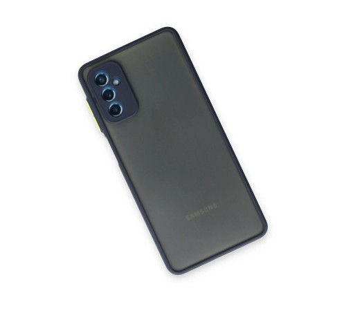 Samsung Galaxy M52 5G Kılıf Montreal Silikon Kapak - Lacivert Samsung Galaxy M52 5G Kılıf Montreal Silikon Kapak - Lacivert