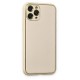 iPhone 11 Pro Max Kılıf Coco Deri Silikon Kapak - Beyaz