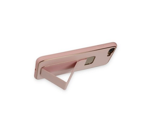 iPhone 7 Plus Kılıf Coco Deri Standlı Kapak - Pembe iPhone 7 Plus Kılıf Coco Deri Standlı Kapak - Pembe
