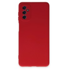Samsung Galaxy M52 5G Kılıf Nano içi Kadife Silikon - Kırmızı