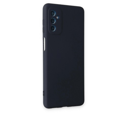 Samsung Galaxy M52 5G Kılıf Nano içi Kadife Silikon - Lacivert