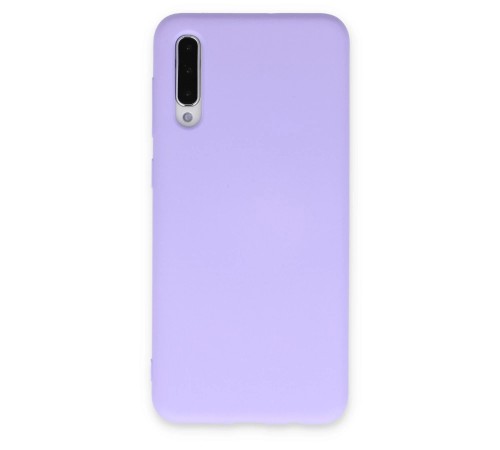 Samsung Galaxy A30S Kılıf Nano içi Kadife Silikon - Lila Samsung Galaxy A30S Kılıf Nano içi Kadife Silikon - Lila