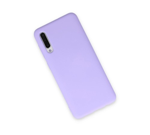 Samsung Galaxy A30S Kılıf Nano içi Kadife Silikon - Lila Samsung Galaxy A30S Kılıf Nano içi Kadife Silikon - Lila