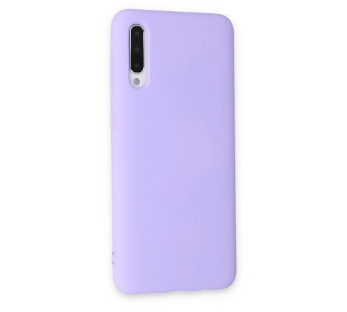 Samsung Galaxy A30S Kılıf Nano içi Kadife Silikon - Lila Samsung Galaxy A30S Kılıf Nano içi Kadife Silikon - Lila