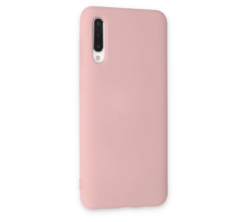 Samsung Galaxy A30S Kılıf Nano içi Kadife Silikon - Pudra Samsung Galaxy A30S Kılıf Nano içi Kadife Silikon - Pudra