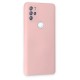 General Mobile GM 21 Pro Kılıf Nano içi Kadife Silikon - Pudra