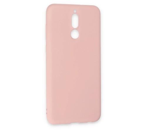 Huawei Mate 10 Lite Kılıf Nano içi Kadife Silikon - Pudra Huawei Mate 10 Lite Kılıf Nano içi Kadife Silikon - Pudra