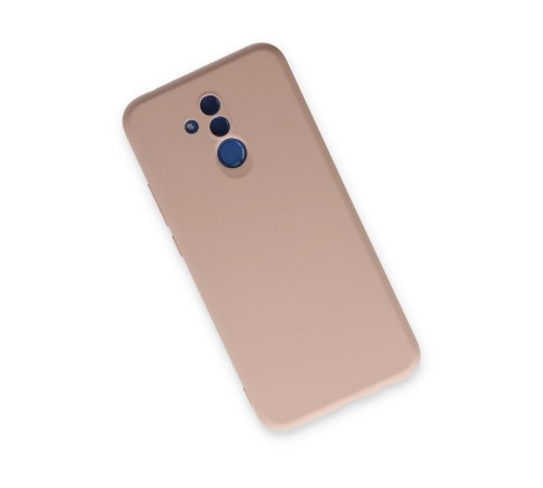 Huawei Mate 20 Lite Kılıf Nano içi Kadife Silikon - Pudra Huawei Mate 20 Lite Kılıf Nano içi Kadife Silikon - Pudra