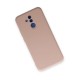 Huawei Mate 20 Lite Kılıf Nano içi Kadife Silikon - Pudra