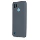 Realme C21 Kılıf Nano içi Kadife Silikon - Gri