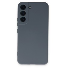 Samsung Galaxy S22 Kılıf Nano içi Kadife Silikon - Gri