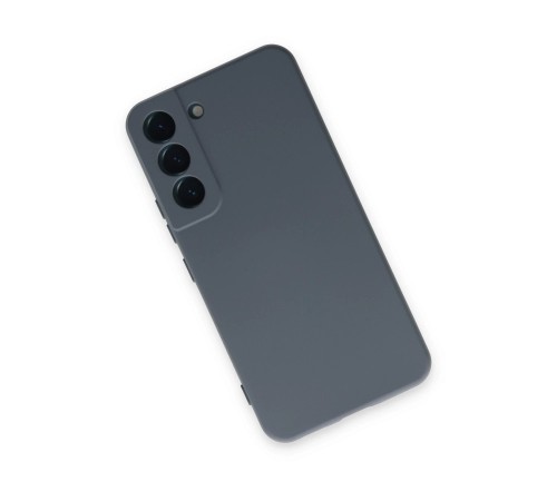 Samsung Galaxy S22 Kılıf Nano içi Kadife Silikon - Gri Samsung Galaxy S22 Kılıf Nano içi Kadife Silikon - Gri