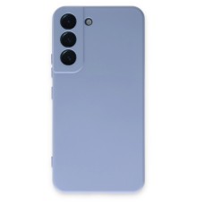 Samsung Galaxy S22 Kılıf Nano içi Kadife Silikon - Lila