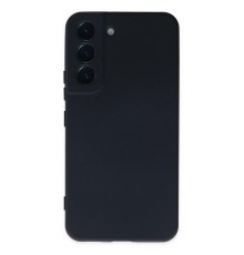 Samsung Galaxy S22 Kılıf Nano içi Kadife Silikon - Lacivert