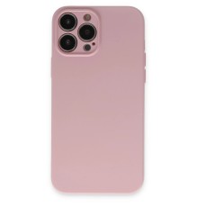 iPhone 13 Pro Kılıf Nano içi Kadife Silikon - Pembe