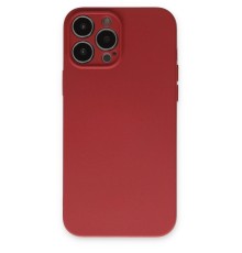 iPhone 13 Pro Kılıf Nano içi Kadife Silikon - Kiremit