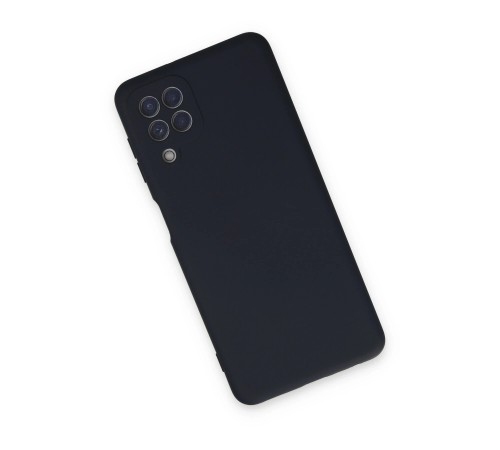 Samsung Galaxy A22 Kılıf Nano içi Kadife Silikon - Lacivert Samsung Galaxy A22 Kılıf Nano içi Kadife Silikon - Lacivert