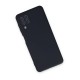 Samsung Galaxy A22 Kılıf Nano içi Kadife Silikon - Lacivert
