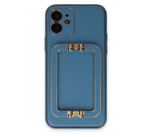 iPhone 11 Kılıf Coco Elit Kapak - Mavi iPhone 11 Kılıf Coco Elit Kapak - Mavi