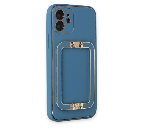 iPhone 11 Kılıf Coco Elit Kapak - Mavi iPhone 11 Kılıf Coco Elit Kapak - Mavi