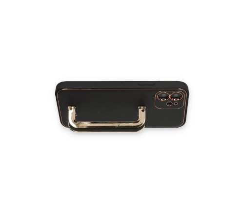 iPhone 12 Kılıf Coco Elit Kapak - Siyah iPhone 12 Kılıf Coco Elit Kapak - Siyah
