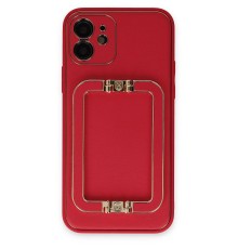 iPhone 12 Kılıf Coco Elit Kapak - Kırmızı