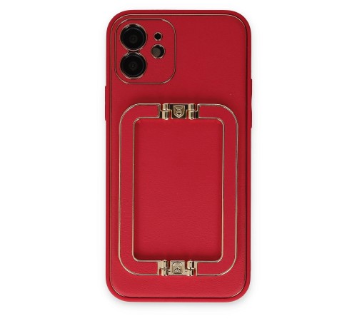 iPhone 12 Kılıf Coco Elit Kapak - Kırmızı iPhone 12 Kılıf Coco Elit Kapak - Kırmızı