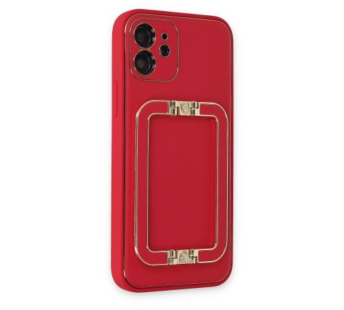 iPhone 12 Kılıf Coco Elit Kapak - Kırmızı iPhone 12 Kılıf Coco Elit Kapak - Kırmızı