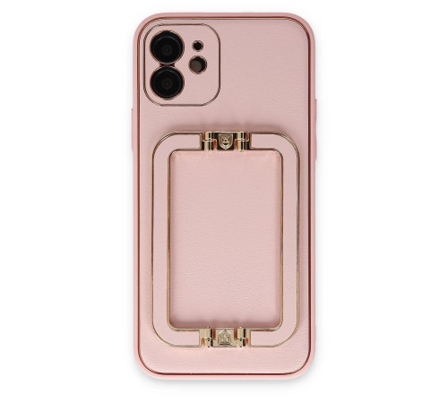 iPhone 12 Kılıf Coco Elit Kapak - Pembe iPhone 12 Kılıf Coco Elit Kapak - Pembe