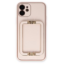 iPhone 12 Kılıf Coco Elit Kapak - Pudra