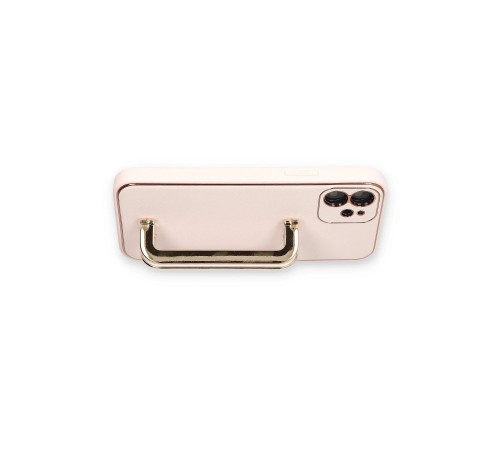 iPhone 12 Kılıf Coco Elit Kapak - Pudra iPhone 12 Kılıf Coco Elit Kapak - Pudra