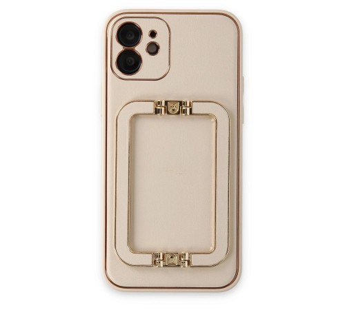 iPhone 12 Kılıf Coco Elit Kapak - Gold iPhone 12 Kılıf Coco Elit Kapak - Gold