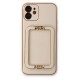 iPhone 12 Kılıf Coco Elit Kapak - Gold