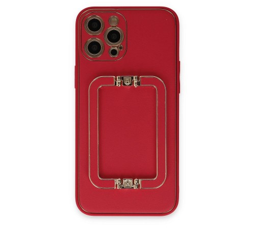 iPhone 12 Pro Kılıf Coco Elit Kapak - Kırmızı iPhone 12 Pro Kılıf Coco Elit Kapak - Kırmızı