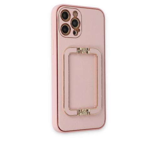 iPhone 12 Pro Kılıf Coco Elit Kapak - Pembe iPhone 12 Pro Kılıf Coco Elit Kapak - Pembe